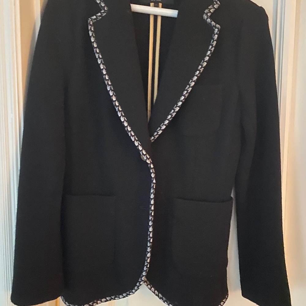 Rag and Bone BLACK  wool blazer size M